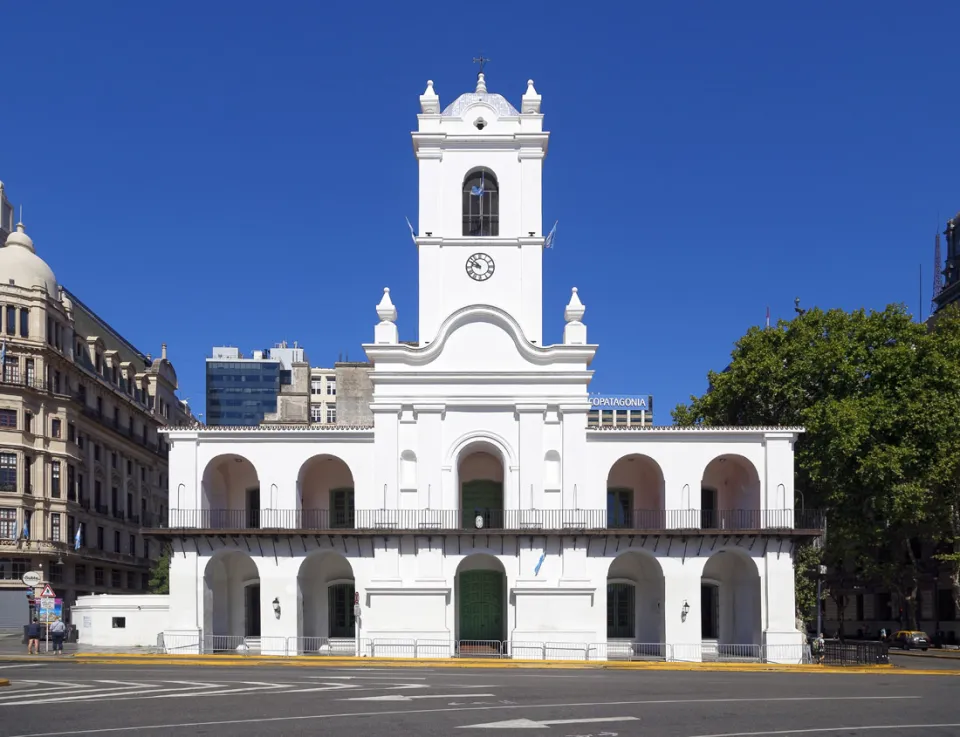 Cabildo von Buenos Aires, Ostansicht