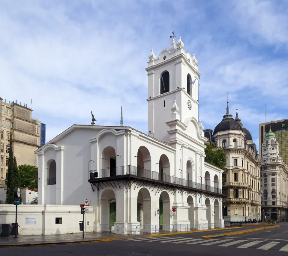 Cabildo von Buenos Aires, Südostansicht