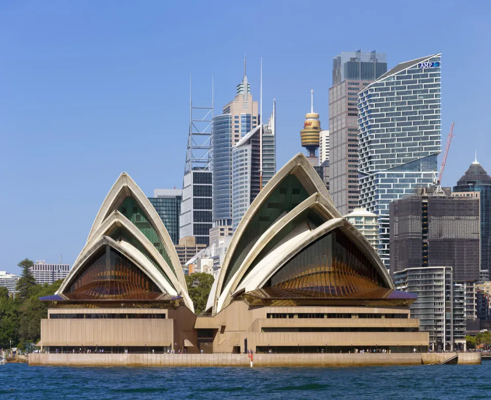 Opernhaus Sydney, Nordansicht