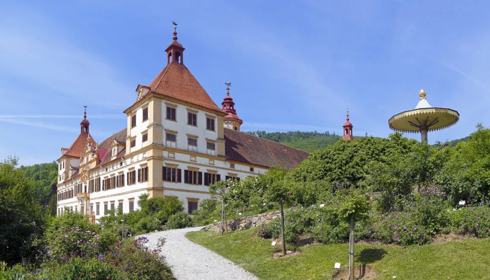 Schloss Eggenberg, Schlossgarten