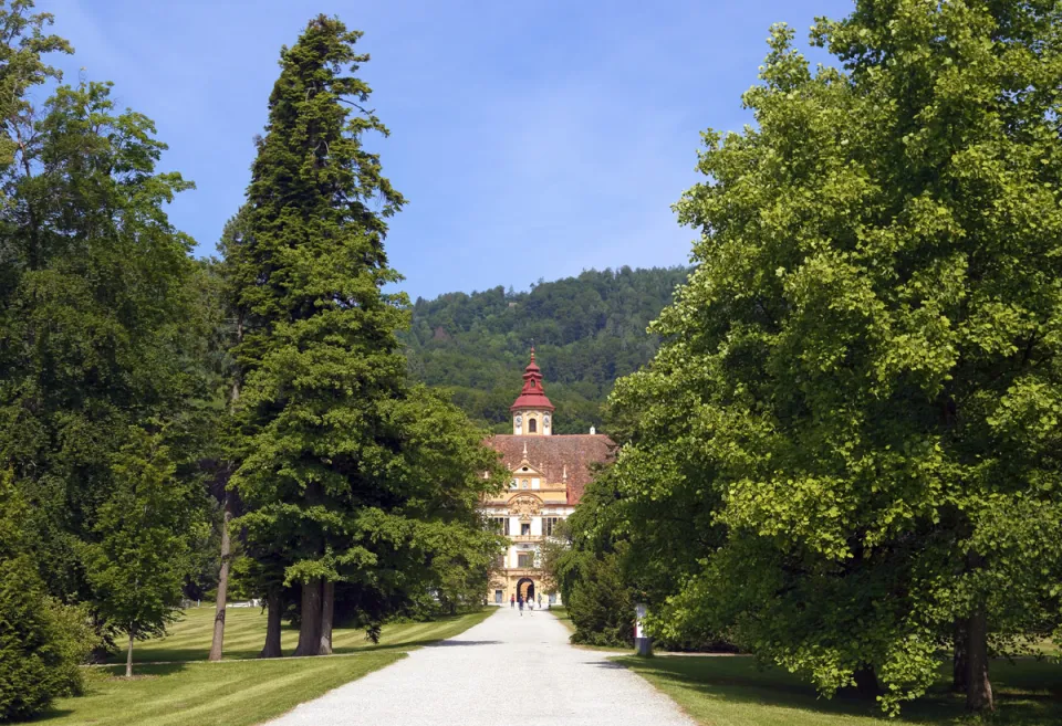 Schloss Eggenberg, Schlossgarten