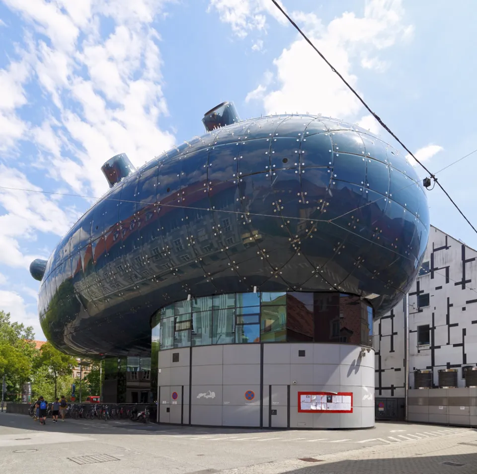 Kunsthaus Graz, Nordwestansicht