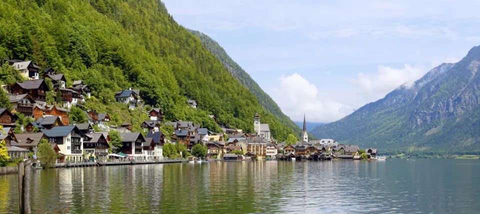 Hallstatt, von Süden