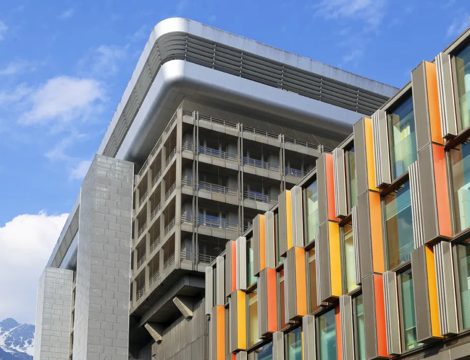 Universitätsklinik Innsbruck, Frauen-und Kopfklinik, Detail