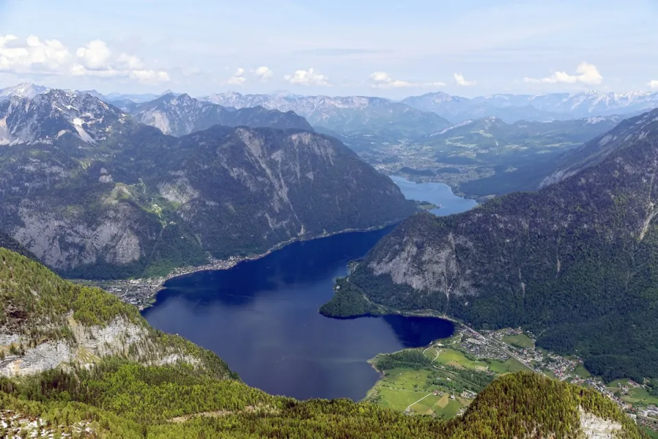 Hallstätter See, Sicht vom Krippenstein