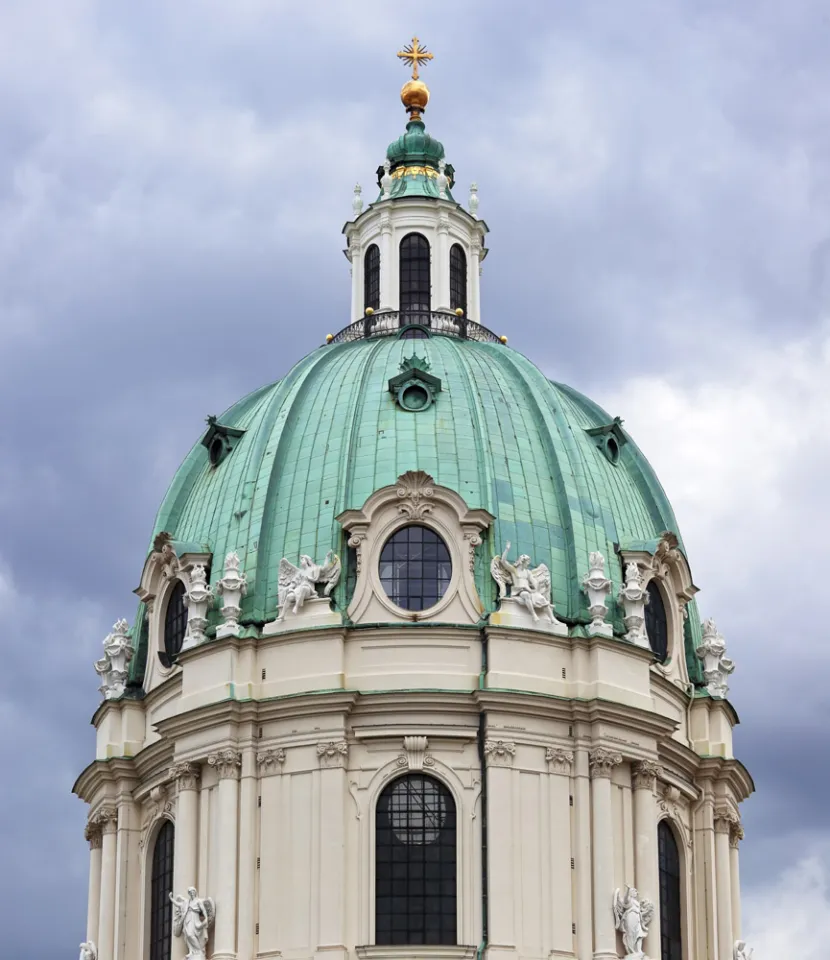 Karlskirche, Kuppel