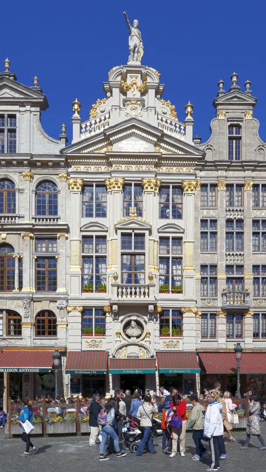 Haus „Goldschaluppe“, Großer Markt (Grand-Place) Nr. 24–25