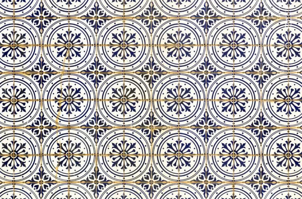 Iate Tênis Clube, Azulejo-Fliesen der Fassade