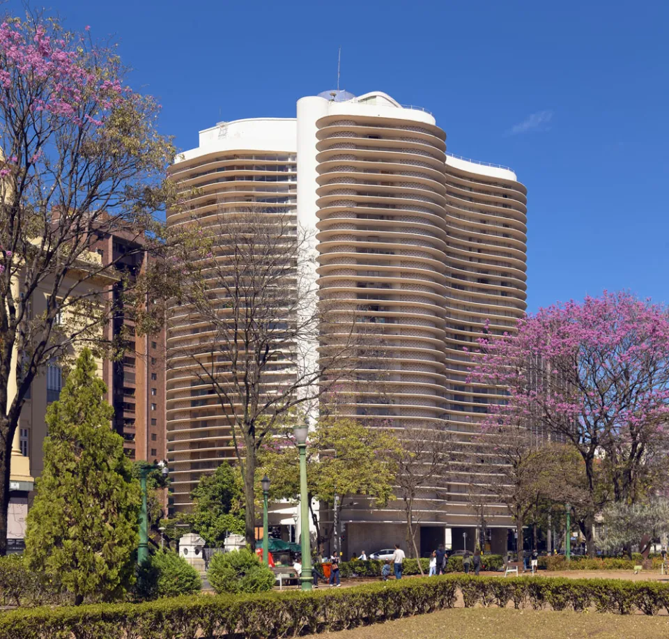 Niemeyer-Gebäude, Nord­west­ansicht