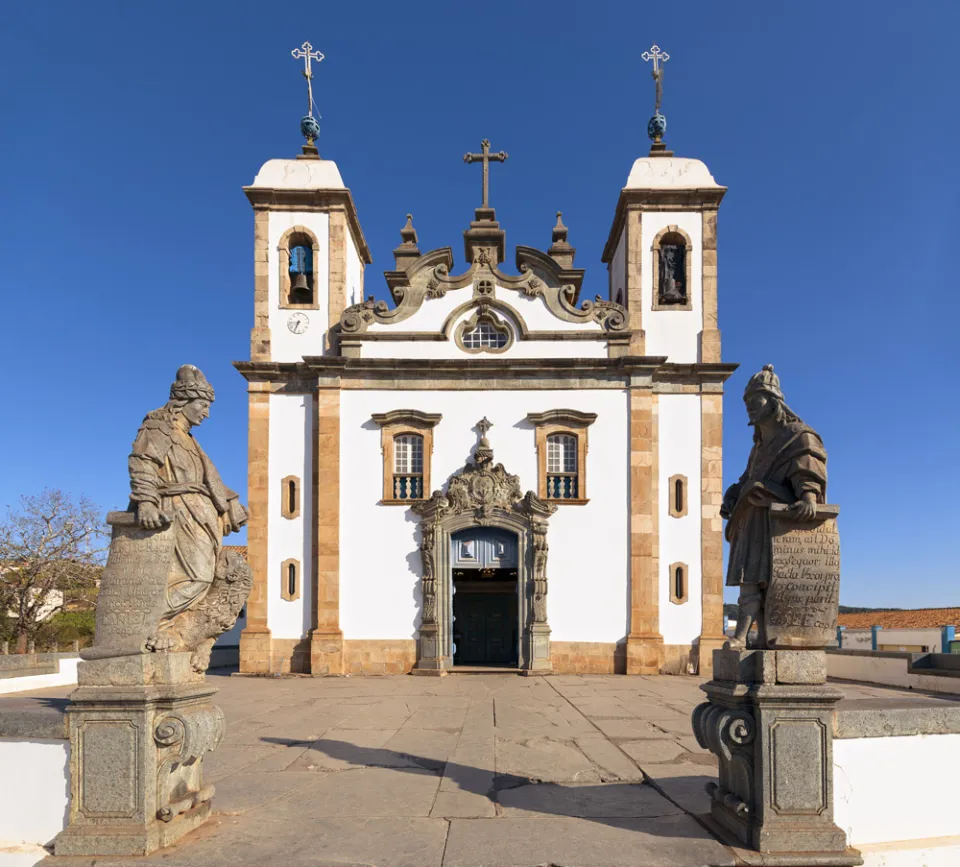 Sanktuarium Bom Jesus de Matosinhos, Hauptfassade der Kirche