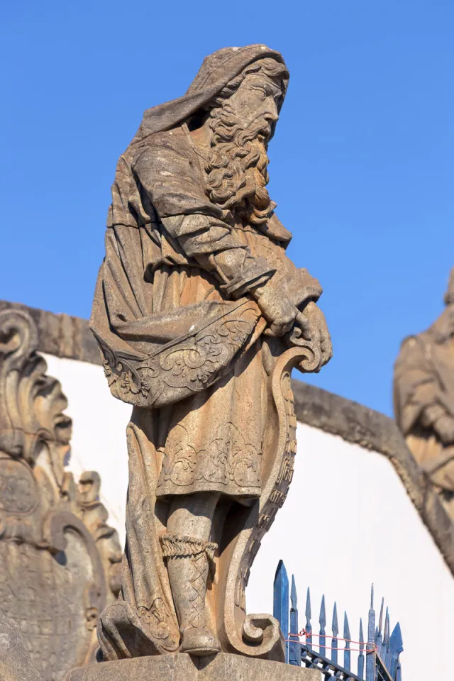 Sanktuarium Bom Jesus de Matosinhos, Statue des Propheten Jesaja