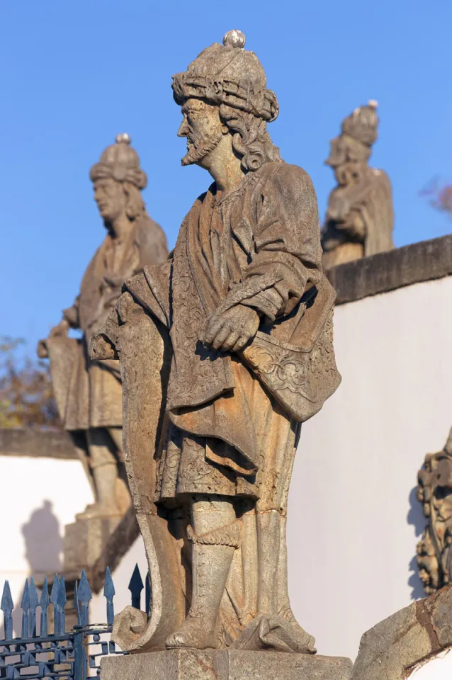 Sanktuarium Bom Jesus de Matosinhos, Statue des Propheten Jeremias