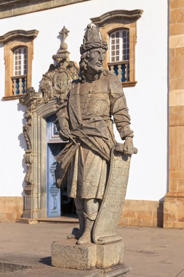 Sanktuarium Bom Jesus de Matosinhos, Statue des Propheten Joel