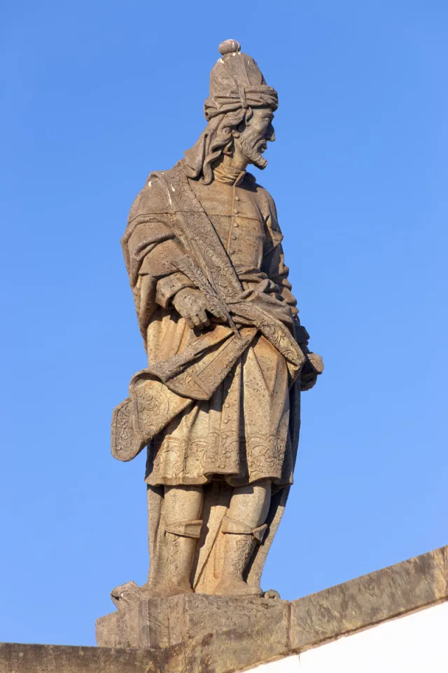 Sanktuarium Bom Jesus de Matosinhos, Statue des Propheten Joel