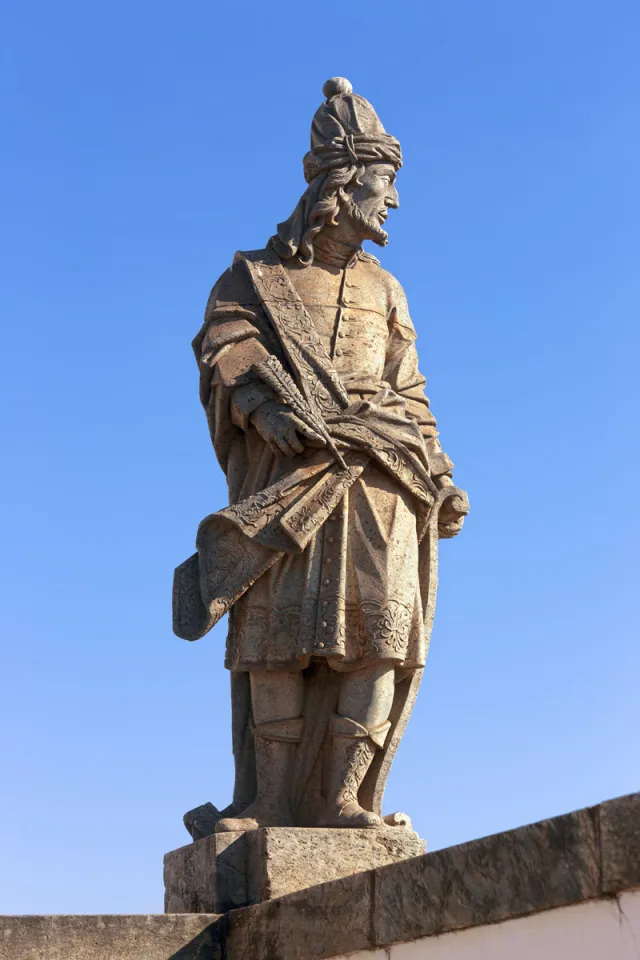 Sanktuarium Bom Jesus de Matosinhos, Statue des Propheten Joel