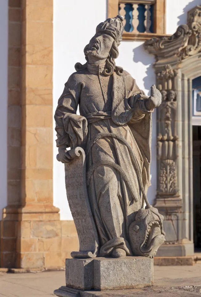 Sanktuarium Bom Jesus de Matosinhos, Statue des Propheten Jona