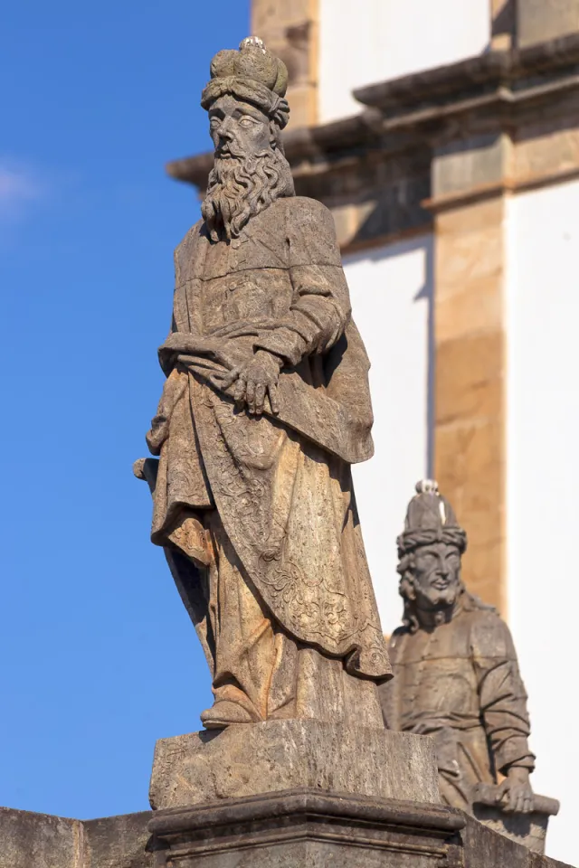 Sanktuarium Bom Jesus de Matosinhos, Statue des Propheten Nahum