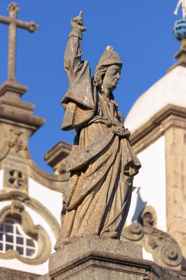Sanktuarium Bom Jesus de Matosinhos, Statue des Propheten Obadja