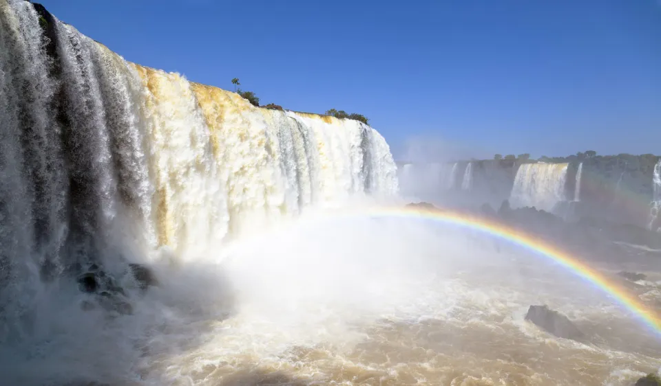 Iguazu-Wasserfälle, Floriano-Fälle, Nordostansicht