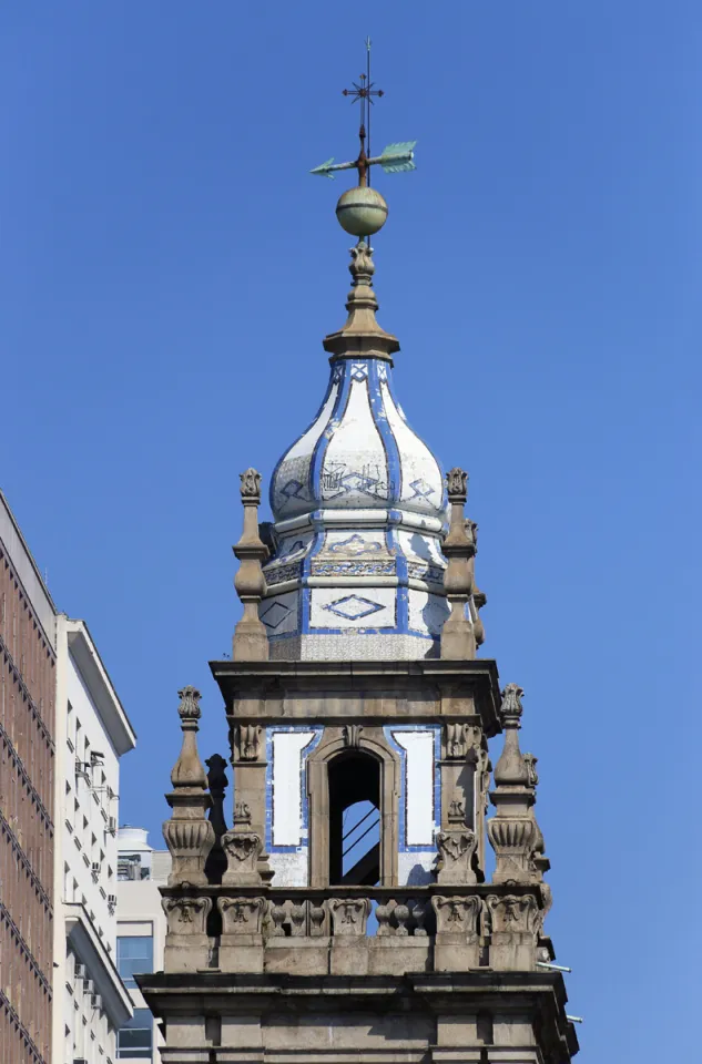 Candelária-Kirche, Kirchturmspitze