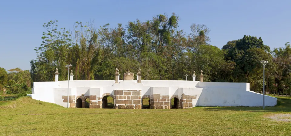 Guandu-Brücke, Ostansicht