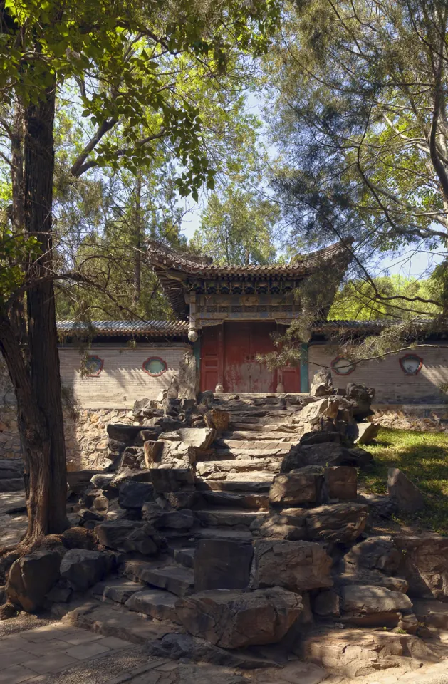 Neuer Sommer Palast, Treppe zum Eingang zum Wolkenkiefernnest