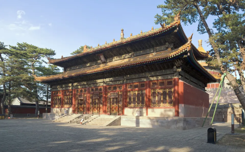 Pule-Tempel, Zongyin-Halle, Südwestansicht