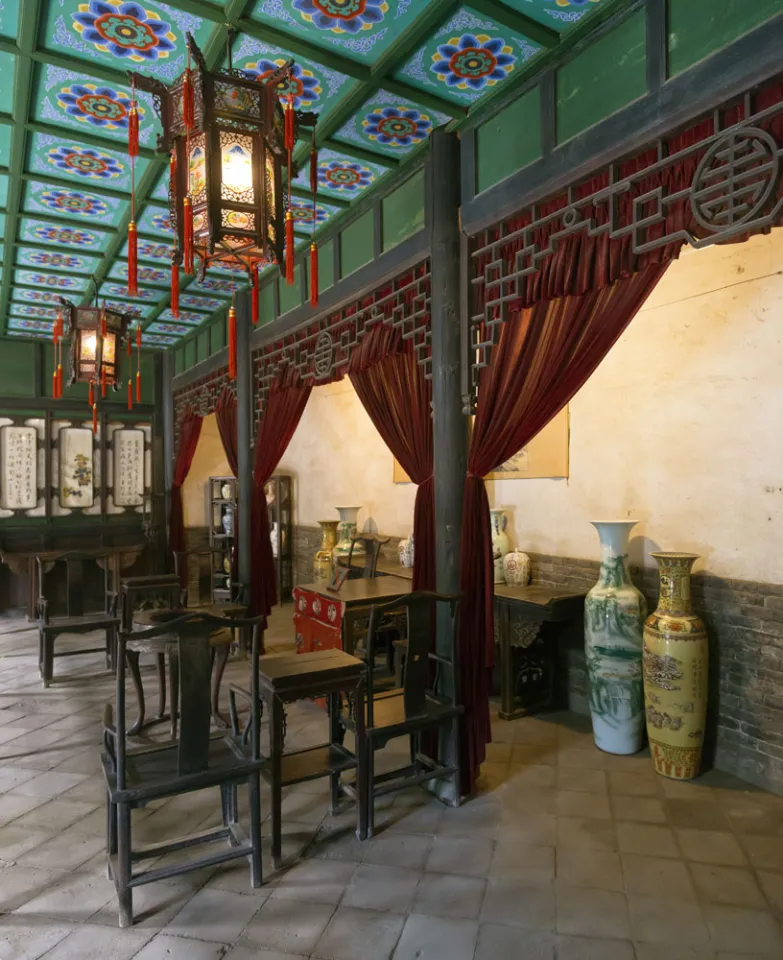 Ancient County Government Office, Inner House (Qinshen Hall), interior Ancient County Government Office, Inner House (Qinshen Hall), interior