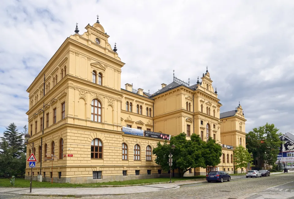 Südböhmisches Museum, Nordwestansicht