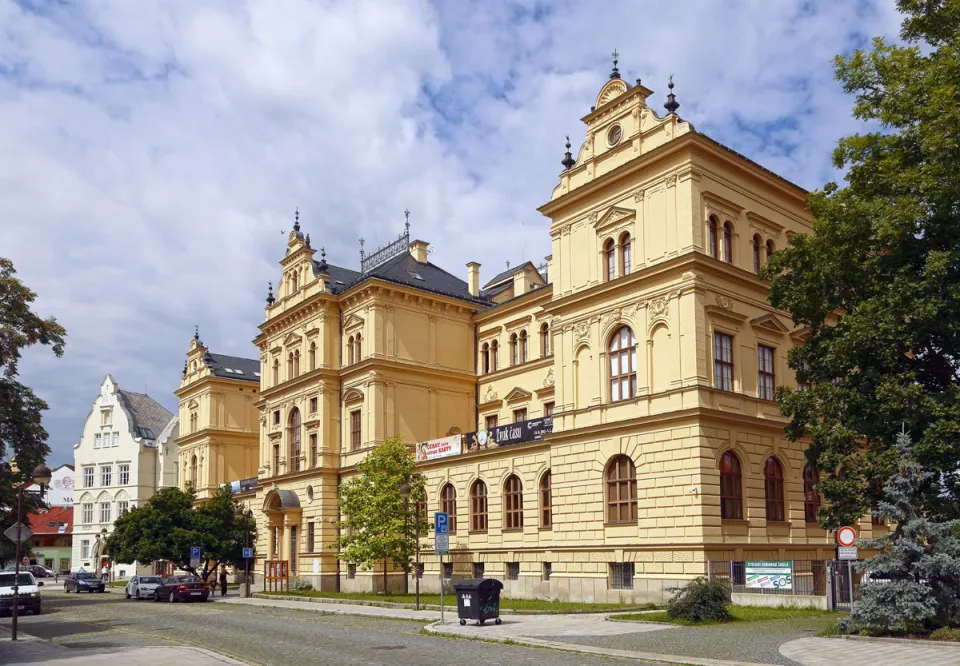 Südböhmisches Museum, Südansicht