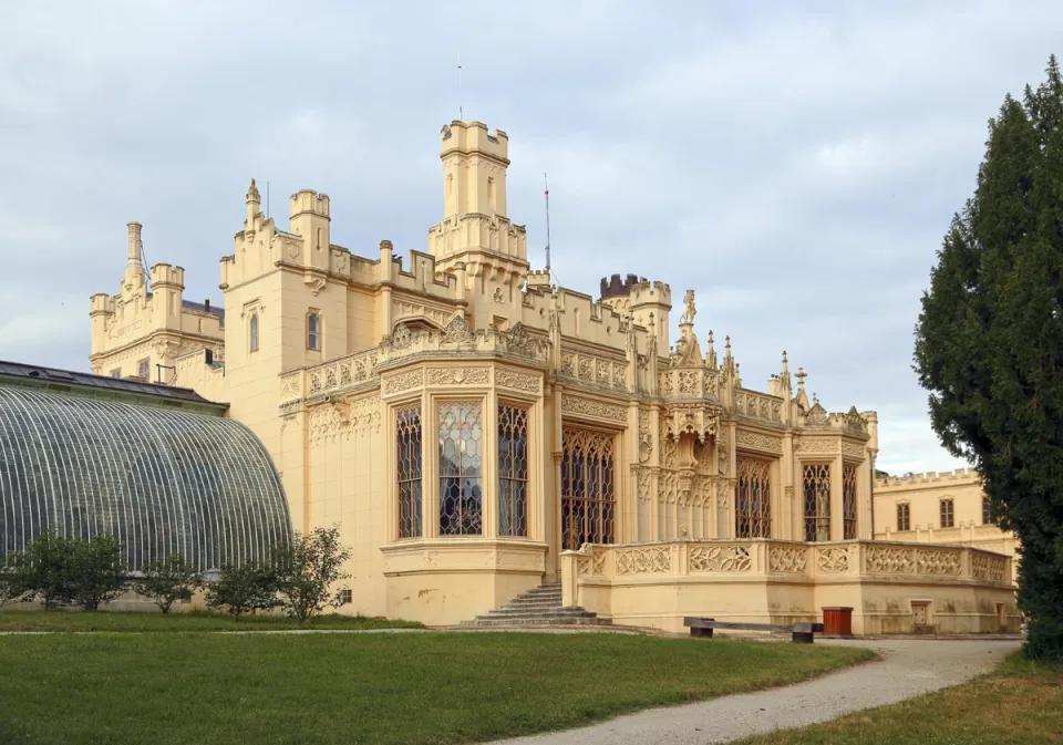 Schloss Eisgrub, nordöstlicher Baukörper