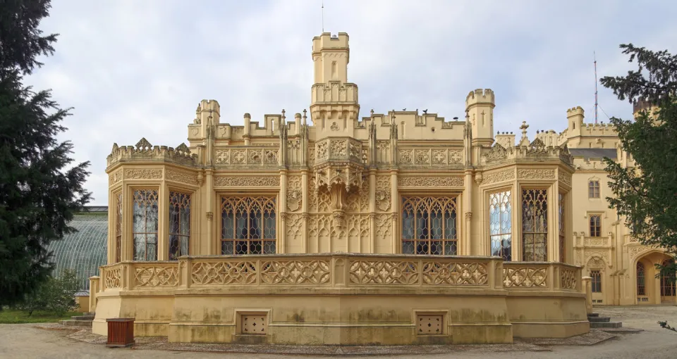 Schloss Eisgrub, nordöstlicher Baukörper