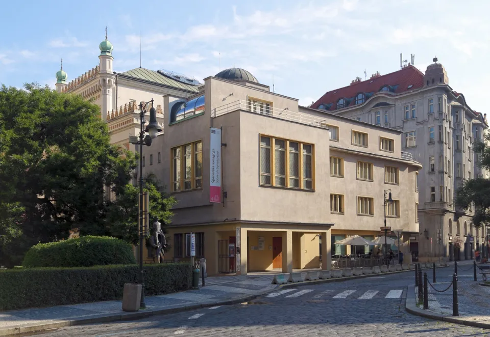 Spanische Synagoge, Anbau, Südwestansicht