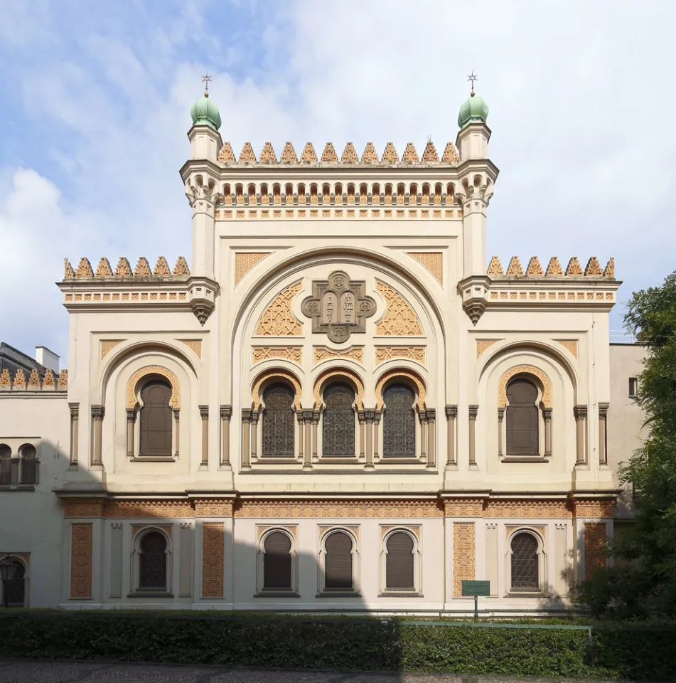 Spanische Synagoge, Westansicht