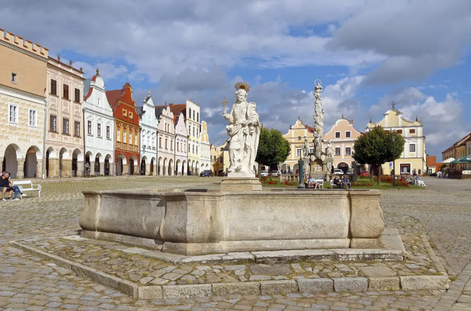 Margaretenbrunnen, Nordwestansicht