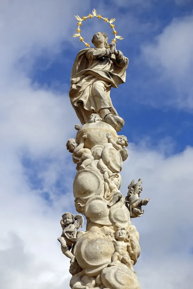 Mariensäule, Detail