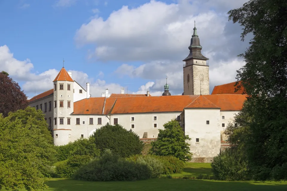 Schloss Teltsch, Nordwestansicht