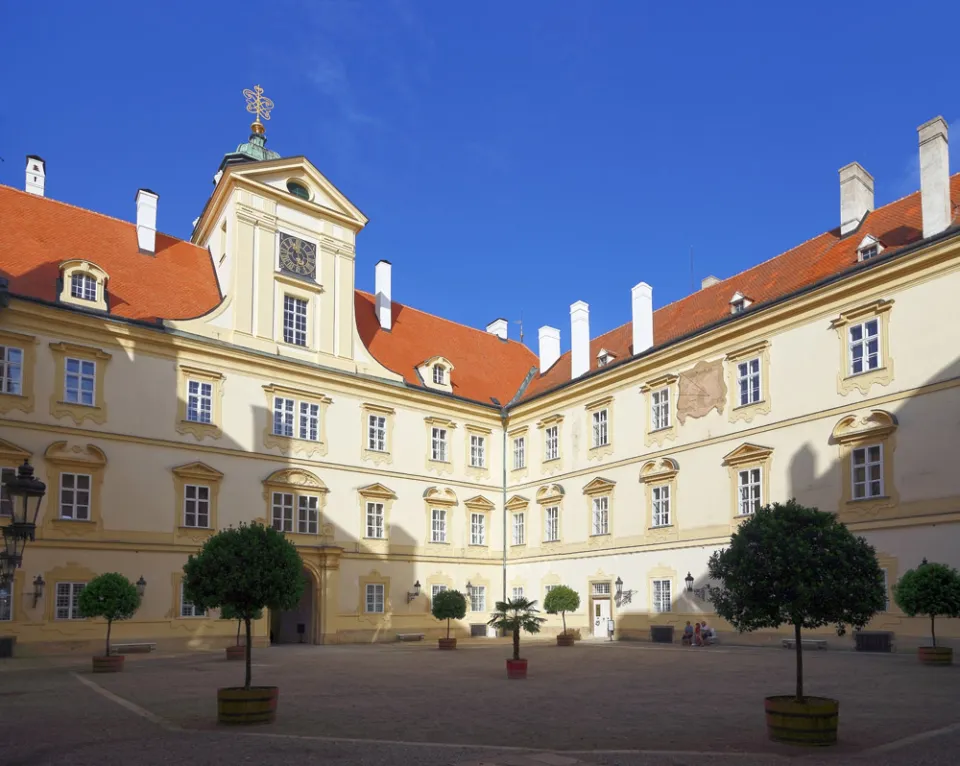 Schloss Feldsberg, Innenhof