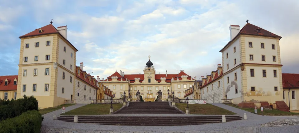 Schloss Feldsberg, Nordostansicht