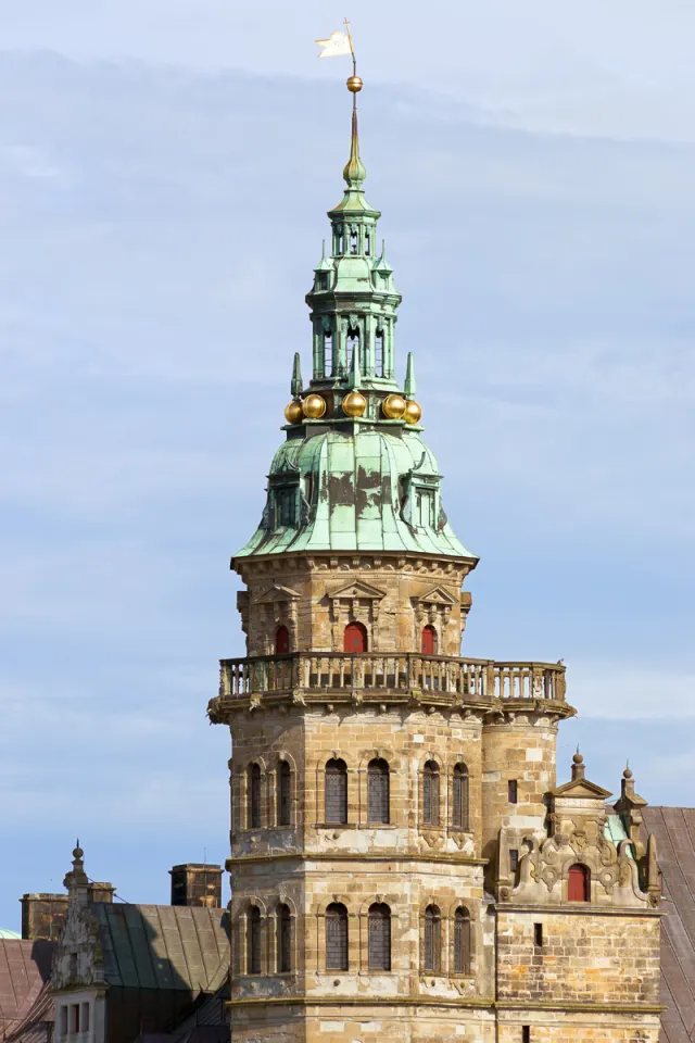 Schloss Kronborg, Königsturm, Nordwestansicht