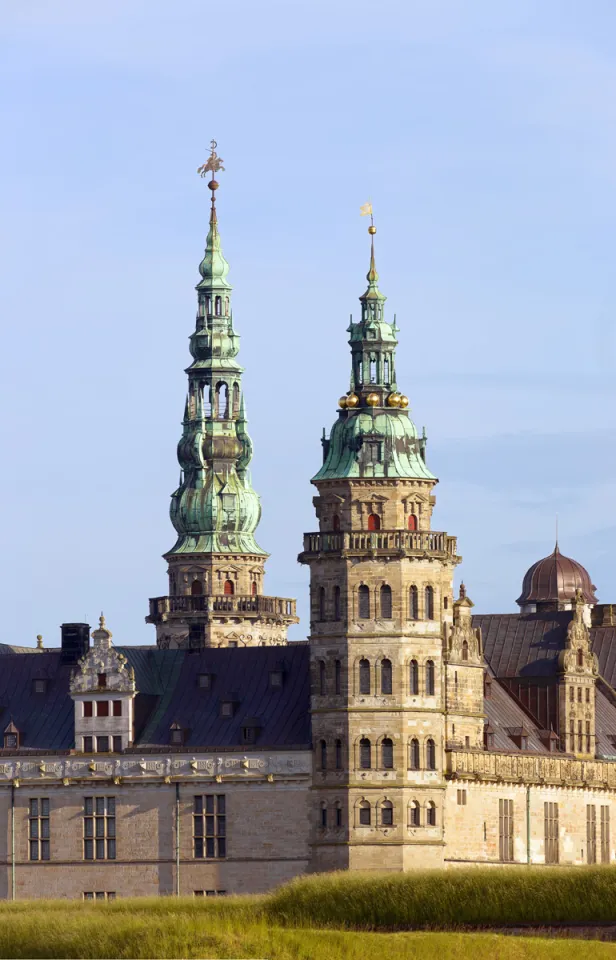 Schloss Kronborg, Königsturm und Trompeterturm