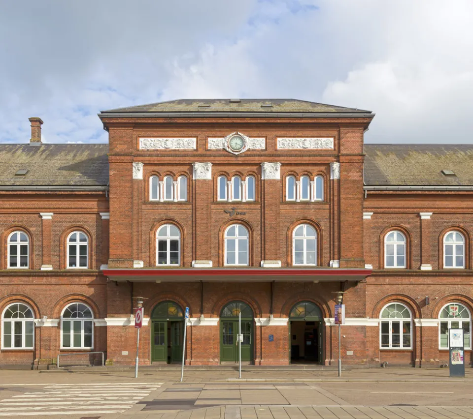 Bahnhof von Kolding, Risalit