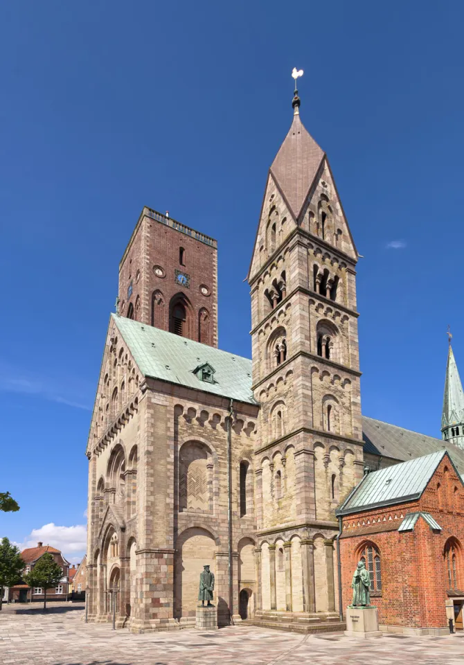 Dom zu Ribe, Südwest­ansicht