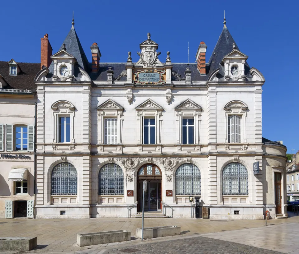 Gebäude der Sparkasse Beaune