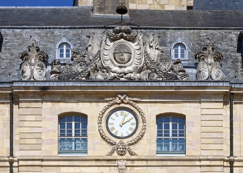 Palast der Herzöge von Burgund, Detail der Fassade