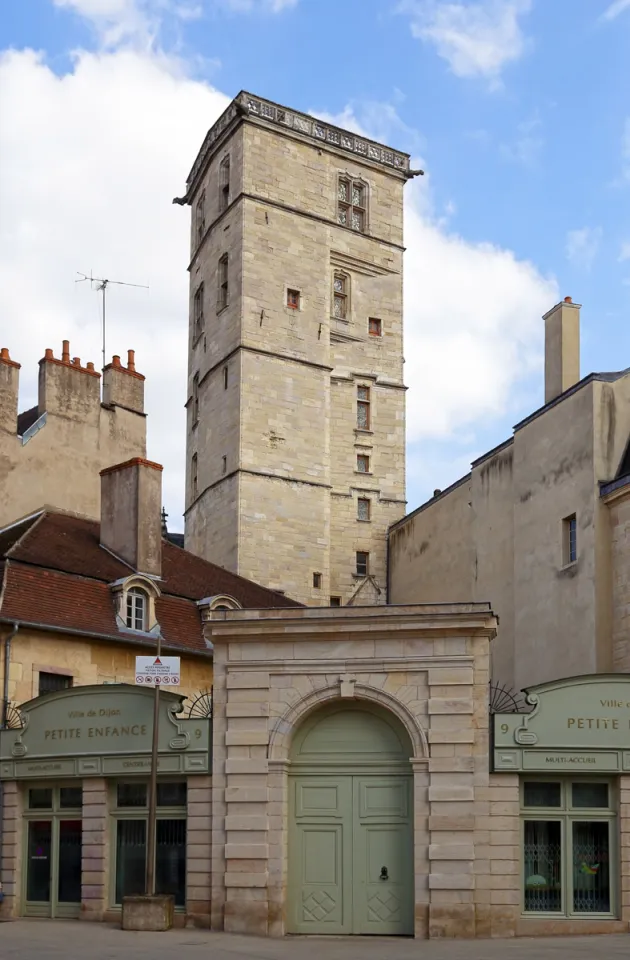 Palast der Herzöge von Burgund, Turm Philipps des Guten, Nordwestansicht