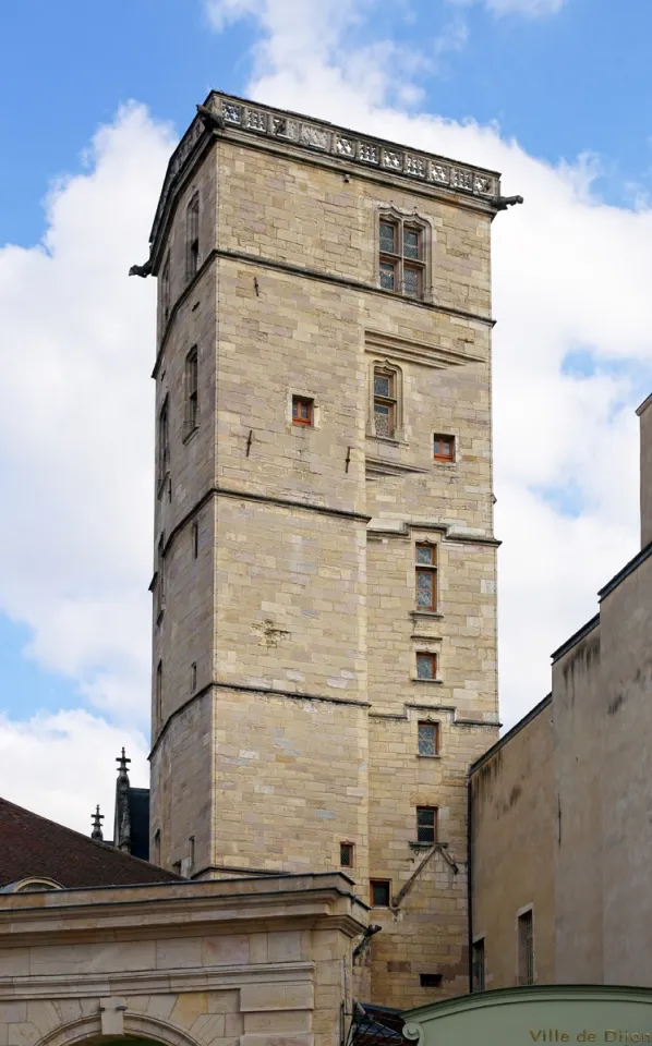 Palast der Herzöge von Burgund, Turm Philipps des Guten, Nordwestansicht
