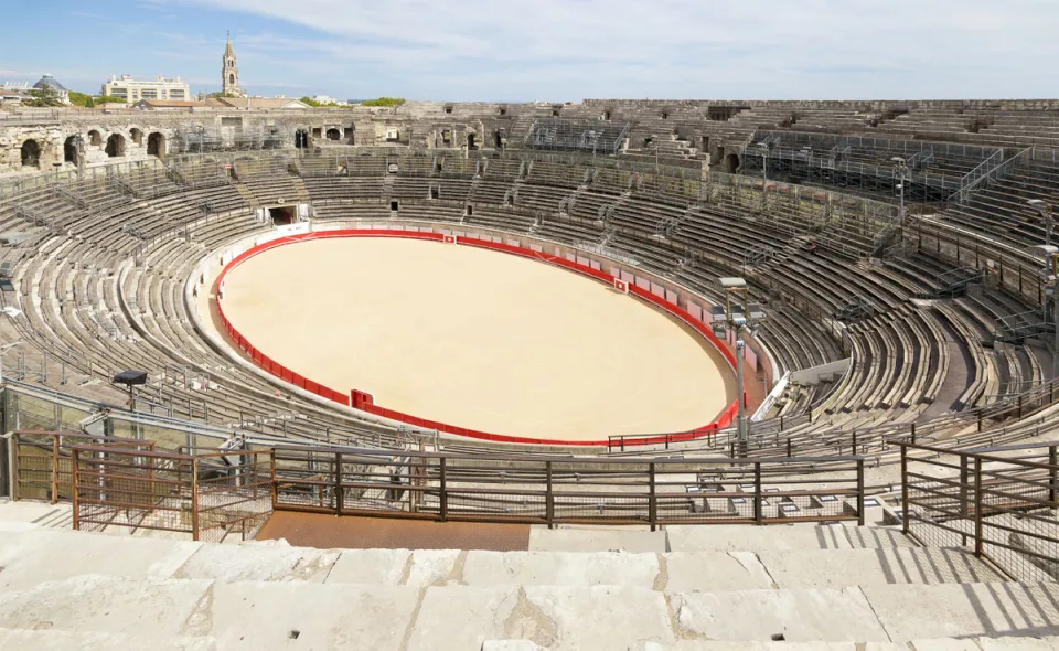 Arena von Nîmes, Innenraum Arena von Nîmes, Innenraum