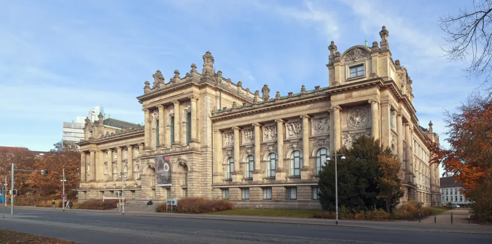 Niedersächsisches Landesmuseum Hannover, Südwestansicht