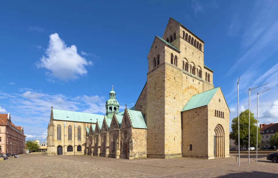 Mariendom zu Hildesheim, Nordwestansicht